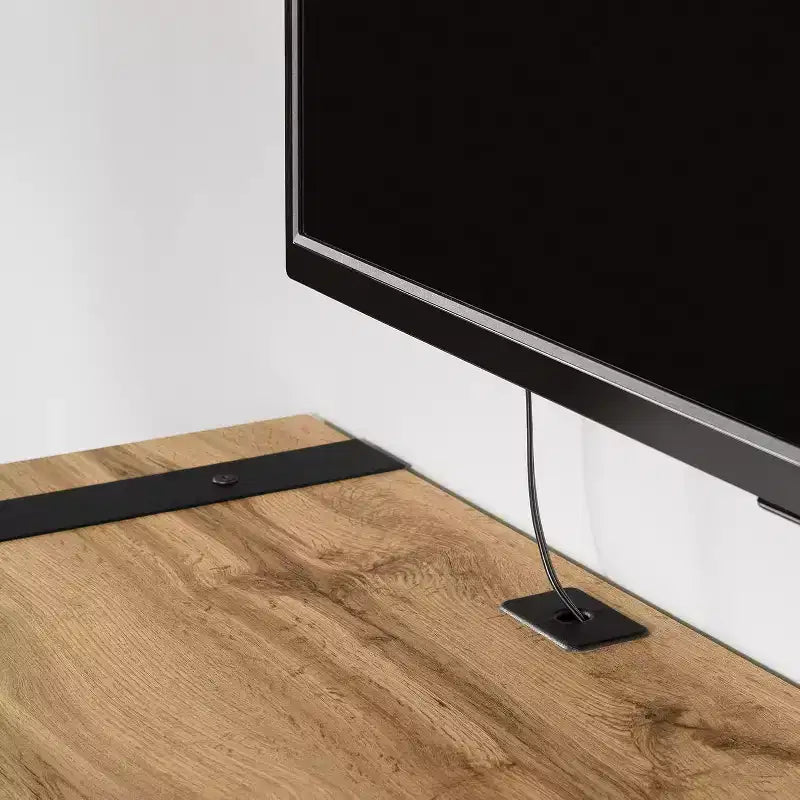 Meuble TV mural industriel pour téléviseurs jusqu'à 75"