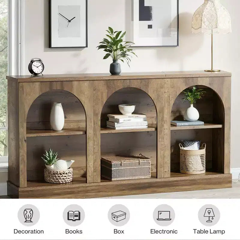 Table console de ferme multifonctionnelle – Entrée, canapé, couloir et meuble TV